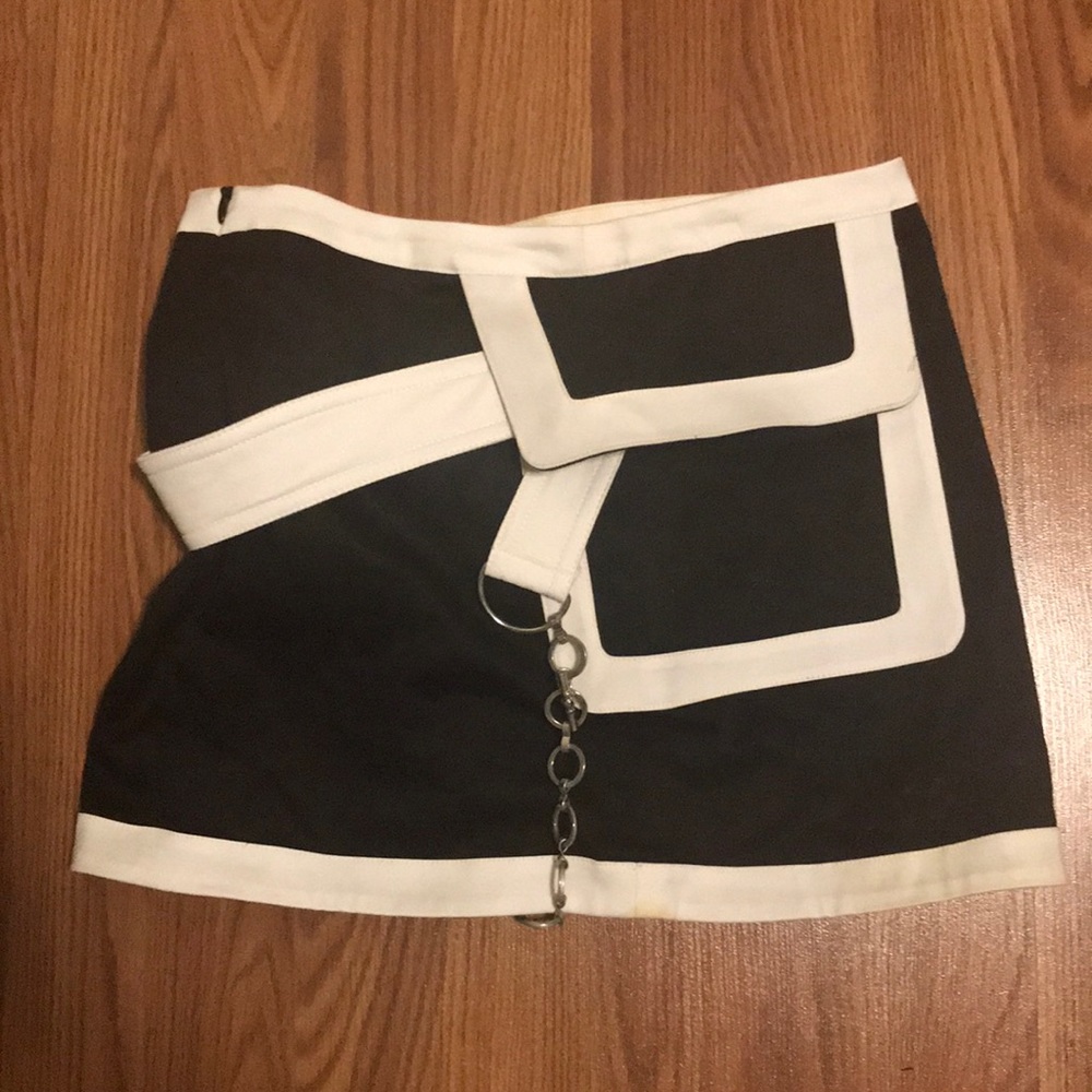 Bebe vegan leather skirt
